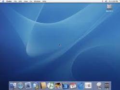 Mac OS X Panther UI